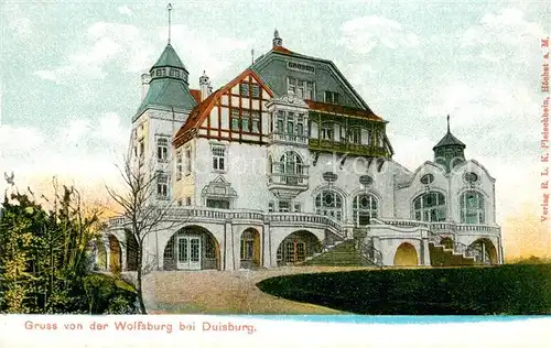 AK / Ansichtskarte Duisburg__Ruhr Die Wolfsburg 