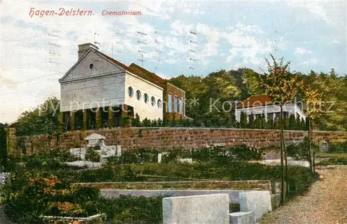 AK / Ansichtskarte Delstern_Hagen Crematorium Delstern_Hagen