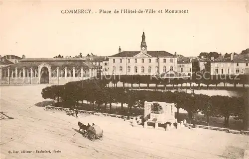 AK / Ansichtskarte Commercy_55_Meuse Place de lHotel de Ville et Monument 