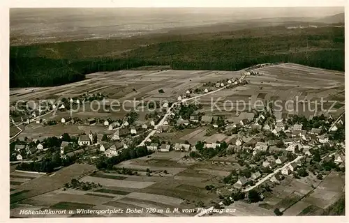 AK / Ansichtskarte Dobel_Schwarzwald Fliegeraufnahme Dobel Schwarzwald