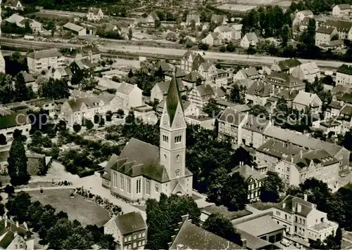 AK / Ansichtskarte Gladbeck Christuskirche Fliegeraufnahme Gladbeck