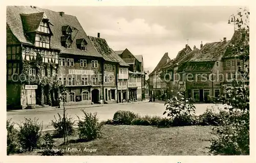 AK / Ansichtskarte Bad_Frankenhausen Ortszentrum Anger Bad_Frankenhausen