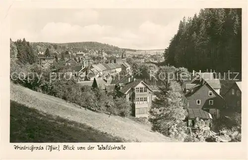 AK / Ansichtskarte Friedrichroda Panorama Friedrichroda