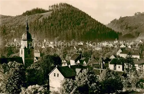 AK / Ansichtskarte Friedrichroda Panorama Kirche Friedrichroda