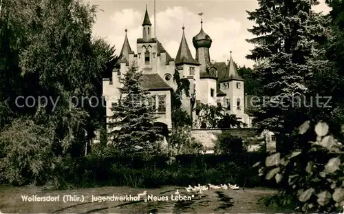 AK / Ansichtskarte Wolfersdorf_Berga Jugendwerkhof Neues Leben Wolfersdorf Berga