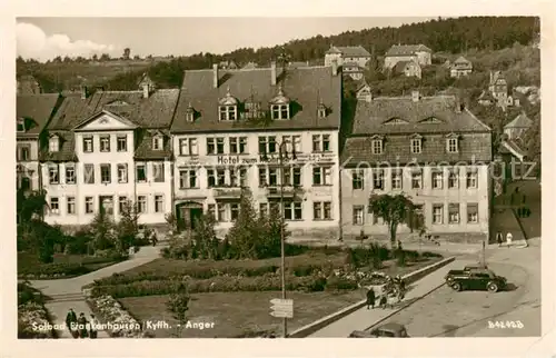 AK / Ansichtskarte Bad_Frankenhausen Anger Hotel zum Mohren Bad_Frankenhausen