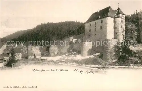 AK / Ansichtskarte Valangin_NE Le Chateau 