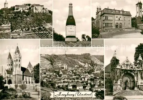 Freyburg_Unstrut Schloss Rathaus Kirche Panorama Freyburg_Unstrut