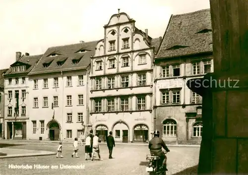 Goerlitz_Sachsen Historische Haeuser am Untermarkt Goerlitz Sachsen