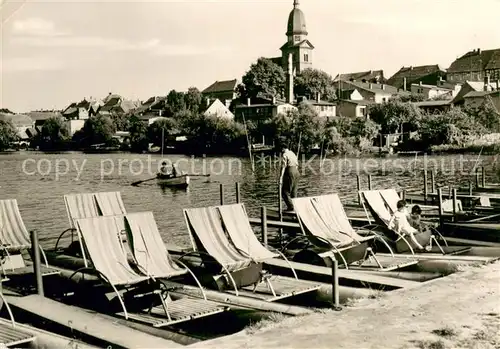 AK / Ansichtskarte Waren_Mueritz Partie am Tiefwaren See Waren Mueritz