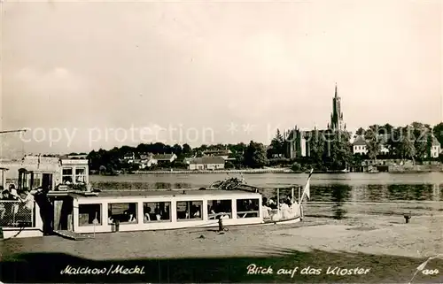 AK / Ansichtskarte Malchow Blick zum Kloster Malchow