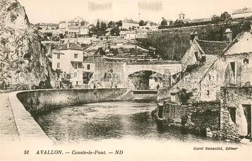 AK / Ansichtskarte Avallon_89 Cousin le Pont 