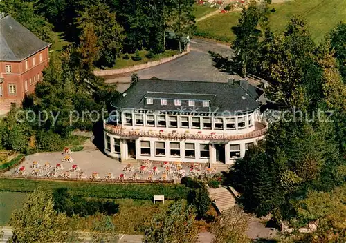 AK / Ansichtskarte Langscheid_Sorpesee Cafe Restaurant Seehof Fliegeraufnahme Langscheid Sorpesee