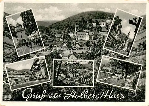 AK / Ansichtskarte Stolberg_Harz Orts und Teilansichten Stolberg Harz