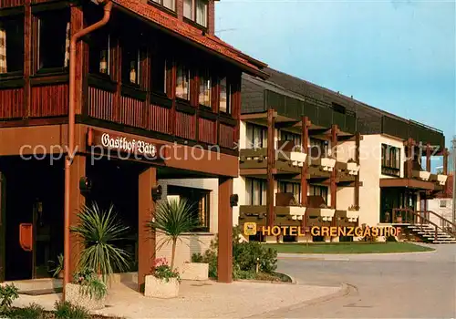 AK / Ansichtskarte Neustadt_Coburg Hotel Grenzgasthof Gasthof Baetz Neustadt_Coburg