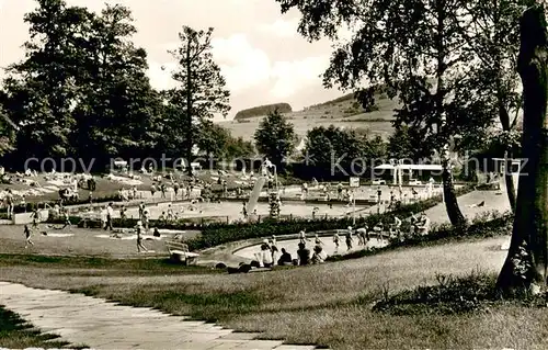 AK / Ansichtskarte Bad_Meinberg Freibad Bad_Meinberg