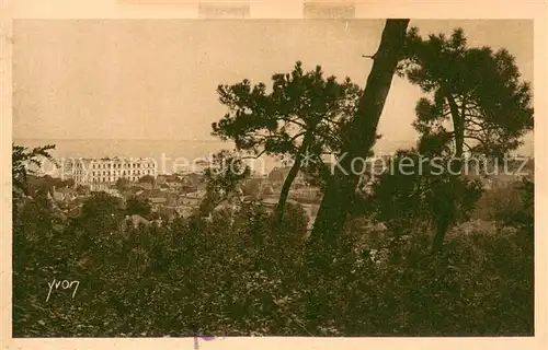 AK / Ansichtskarte Arcachon_33 La mer et la foret vue generale 