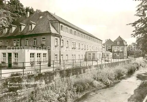 AK / Ansichtskarte Berggiesshuebel Kurhaus Berggiesshuebel