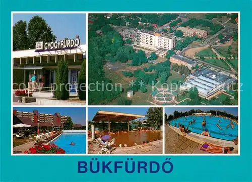 AK / Ansichtskarte Buekfuerdoe_Bad_Buek Freibad Fliegeraufnahme Buekfuerdoe_Bad_Buek