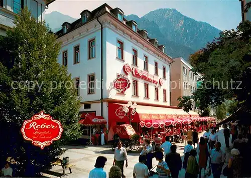 AK / Ansichtskarte Bad_Reichenhall Conditorei Cafe Reber Bad_Reichenhall