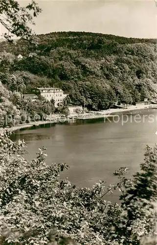 AK / Ansichtskarte Bad_Buckow_Maerkische_Schweiz FDGB Ferienheim Theodor Fontane Blick von Bollersdorfer Hoehen Bad_Buckow