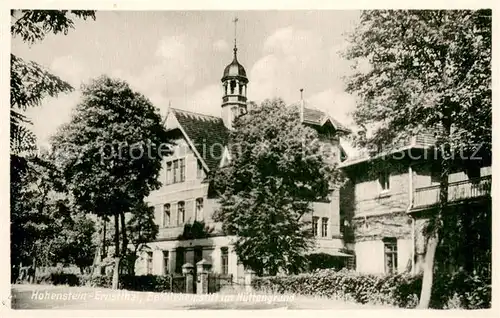 AK / Ansichtskarte Hohenstein Ernstthal Bethlehemstift im Huettengrund Hohenstein Ernstthal