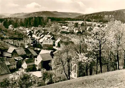 AK / Ansichtskarte Frankenhain_Thueringen Panorama Frankenhain Thueringen