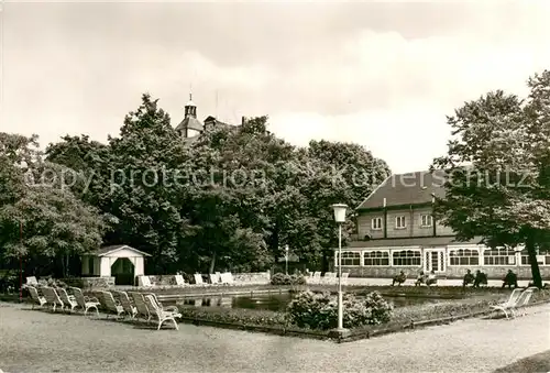 AK / Ansichtskarte Pretzsch_Elbe Eisenmoorbad Am Kulturhaus Pretzsch Elbe