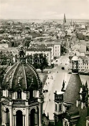 AK / Ansichtskarte Schwerin__Mecklenburg Blick auf die Schloss Strasse 