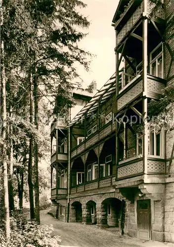 AK / Ansichtskarte Bad_Berka Klinisches Sanatorium Diabetes Abteilung Kurheim am Adelsberg Bad_Berka