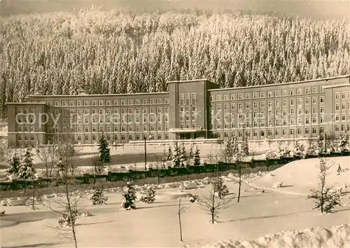 AK / Ansichtskarte Erlabrunn_Erzgebirge Bergarbeiter Krankenhaus Dr Georg Benjamin Erlabrunn_Erzgebirge