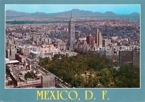 AK / Ansichtskarte Mexico_City_D.F. Fliegeraufnahme 