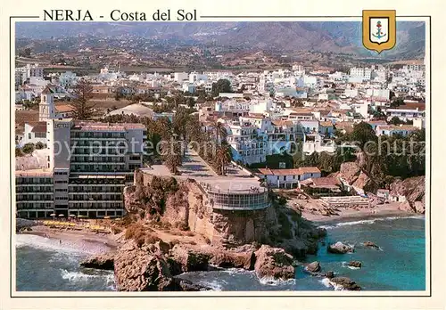 AK / Ansichtskarte Nerja_Costa_del_Sol_ES Fliegeraufnahme 