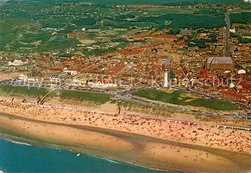 AK / Ansichtskarte Egmond__aan_Zee_NL Fliegeraufnahme 