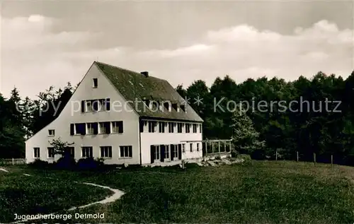 AK / Ansichtskarte Detmold Jugendherberge Aussenansicht Detmold