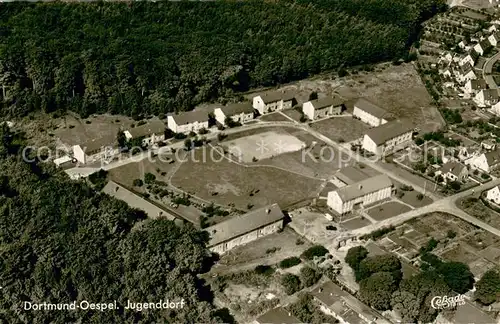 AK / Ansichtskarte Oespel Fliegeraufnahme Jugenddorf Oespel