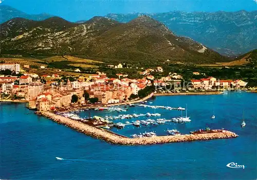 AK / Ansichtskarte Saint Florent_Haute Corse Vue generale aerienne Saint Florent Haute Corse