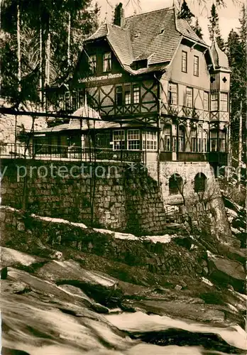 AK / Ansichtskarte Wernigerode_Harz HO Hotel und Gaststaette Steinerne Renne Wernigerode Harz