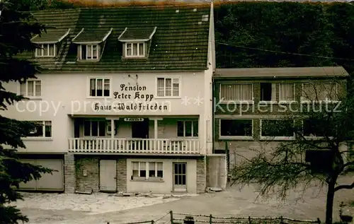 AK / Ansichtskarte Waldbroel Pension Haus Waldfrieden Aussenansicht Waldbroel