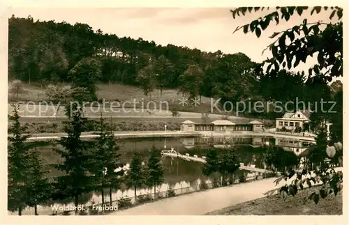 AK / Ansichtskarte Waldbroel Freibad Waldbroel