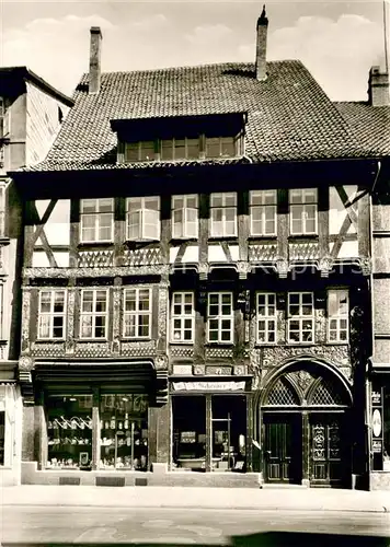 AK / Ansichtskarte Goettingen_Niedersachsen Haus des Juergen Hoevet in der Weenderstrasse Goettingen Niedersachsen