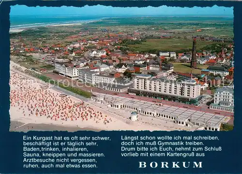 AK / Ansichtskarte Borkum Hotels am Strand Borkum