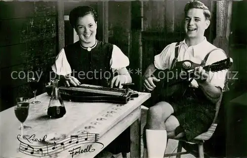 AK / Ansichtskarte Zell_Ziller_Tirol Gasthof Schoene Aussicht Hausmusik Zell_Ziller_Tirol