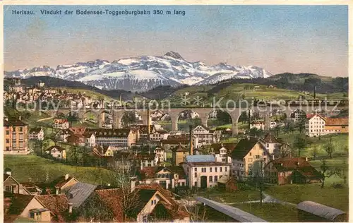 AK / Ansichtskarte Herisau_AR Viadukt der Bodensee Toggenburgbahn Herisau_AR