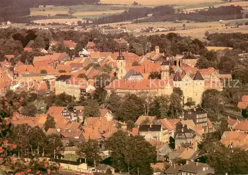 AK / Ansichtskarte Schleusingen Fliegeraufnahme Schleusingen