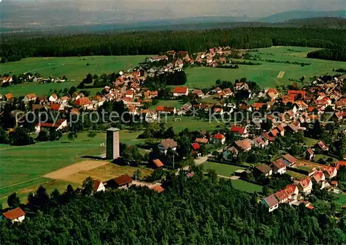 AK / Ansichtskarte Dobel_Schwarzwald Fliegeraufnahme Dobel Schwarzwald