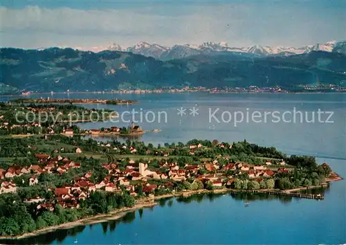 AK / Ansichtskarte Nonnenhorn_Bodensee Fliegeraufnahme Nonnenhorn Bodensee