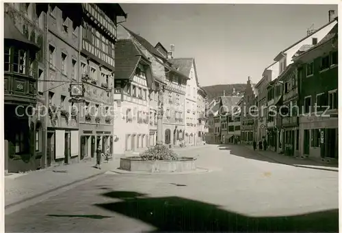 AK / Ansichtskarte Stein_Rhein_SH Strassenpartie 