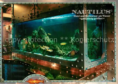 AK / Ansichtskarte Neukamp Nautilus Hotel Restaurant Aquarium Neukamp