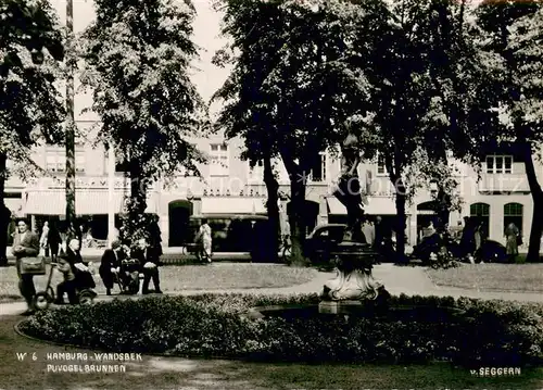 AK / Ansichtskarte Wandsbek Puvogelbrunnen Wandsbek